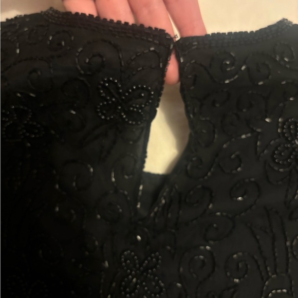 melanie lyne beaded top - Picture 5 of 7